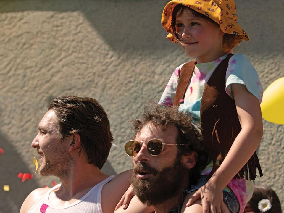 Cody Fern, Scoot McNairy and Nessa Dougherty appear in Fairyland by Andrew William Durham, an official selection of the Premieres program at the 2023 Sundance Film Festival. Photo by Kalman Muller, courtesy of Sundance Institute.